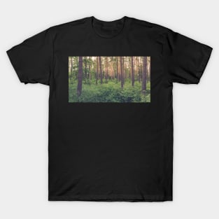 Green forest panorama T-Shirt